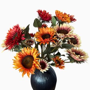 Schitterende zonnebloemen