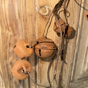 Roest belletjes maat L 100 cm