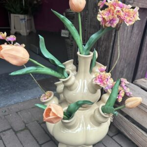 Tulpenvaas beige M